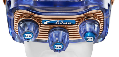 Bugatti Chiron Inspired Tourbillon Baguette Watch (BLUE) | ساعة توربيون فاخرة مستوحاة من بوغاتي شيرون بأسلوب حصري