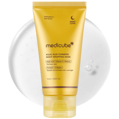 Medicube Kojic Acid Turmeric Night Wrapping Mask 75ml Expiry 06 - 2028
