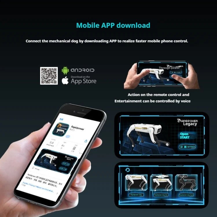 NEW PROGRAMMABLE INTELLIGENT ROBOT DOG REMOTE CONTROL