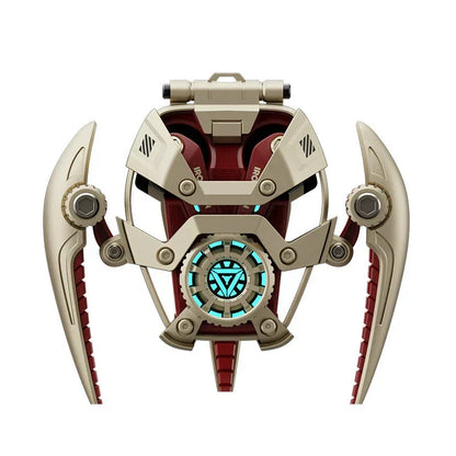 Marvel Iron Man Arc Reactor Wireless Earbuds – LED Futuristic Design سماعات مارفل آيرون مان اللاسلكية بتصميم مستقبلي وإضاءة LED